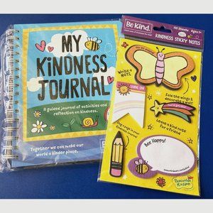 Be Kind Guided Journal And Sticky Notes 7 And Up Peaceable Kingdom New